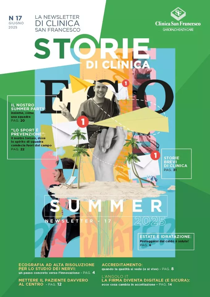 Storie di Clinica - La Newsletter di Clinica San Francesco - N 17. Giugno 2025 