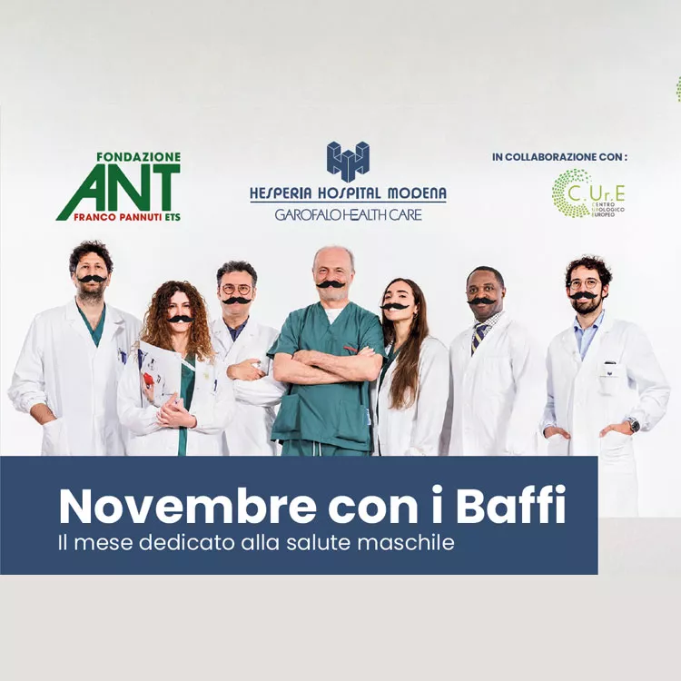 Novembre con i Baffi: incontro sulla salute maschile all'Hesperia Hospital di Modena 