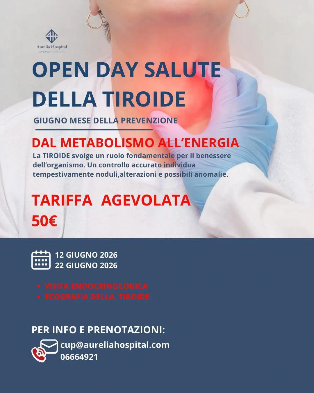 OPEN DAY - SALUTE DELLA TIROIDE 